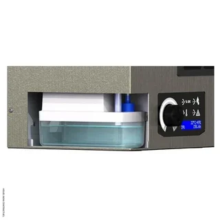 SOVELOR AD110 Wall Mounted Dehumidifier 15L/Day - Brushed Stainless Steel Silent