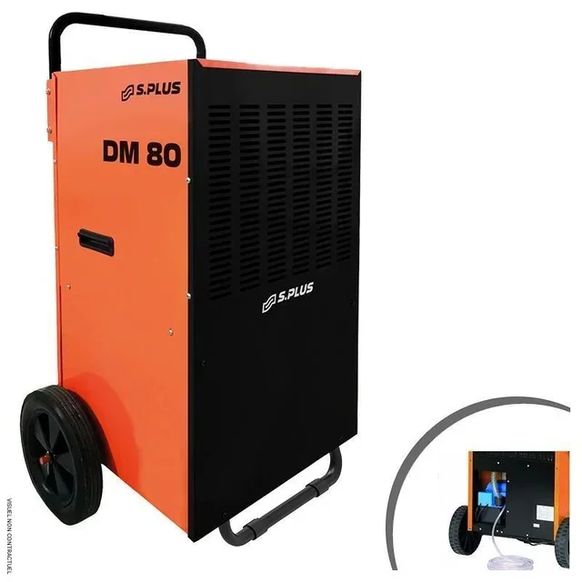 Deumidificatore professionale DM 80.1 P con pompa di sollevamento 4,5m SPLUS