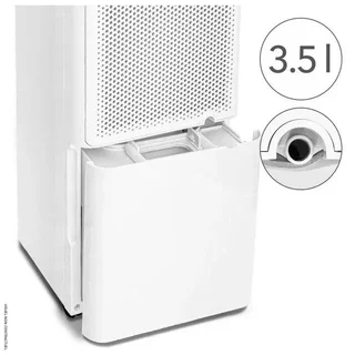 Desumidificador purificador TTK 64 HEPA 24L TROTEC 2 em 1 anti-mofo removedor umidade