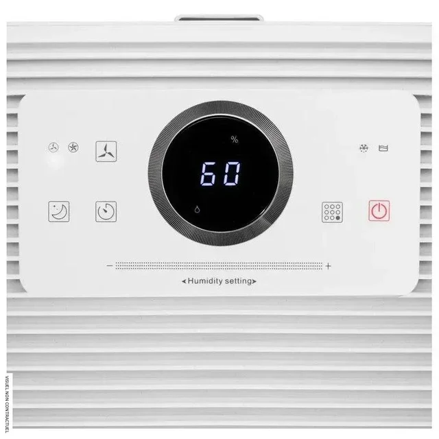 Desumidificador purificador TTK 64 HEPA 24L TROTEC 2 em 1 anti-mofo removedor umidade