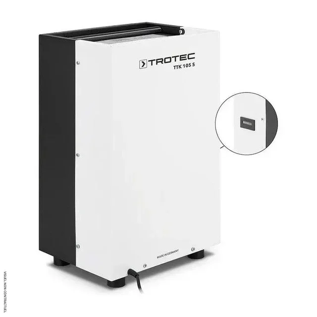 Déshumidificateur Trotec TTK 105 S - 105L/j avec compteur horaire