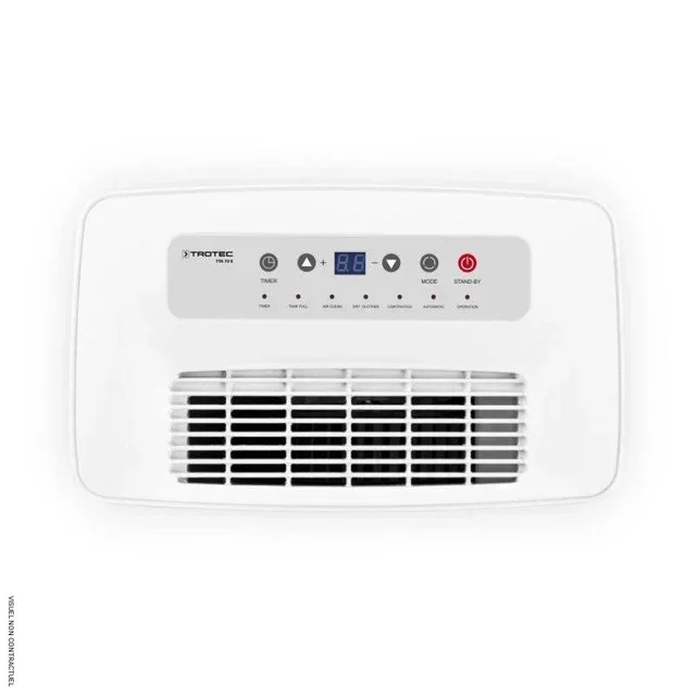 Deumidificatore Trotec TTK 72 E 24L/giorno - Capacità 50m² con indicatore LED igrometrico e funzione SuperDry