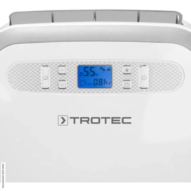Déshumidificateur Trotec TTK 95 E - Hygrostat 30-90% - Silencieux