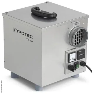 Desumidificador por adsorção Trotec TTR 160 aço inoxidável produção armazenamento