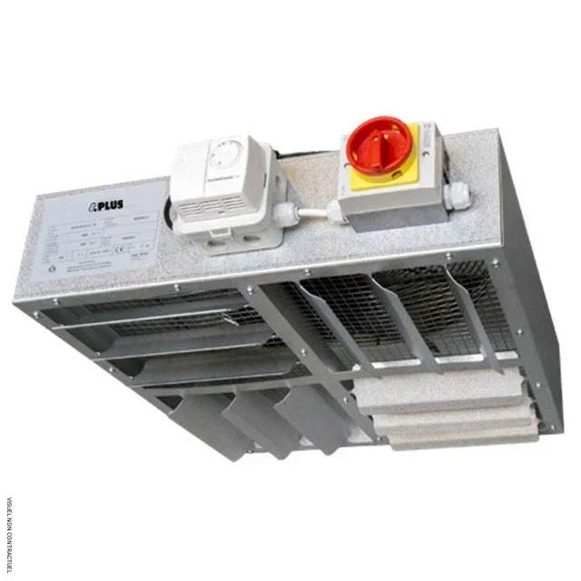 Déstratificateur VES 800 EC SPLUS - 8000 m³/h Aluzinc - Moteur électronique