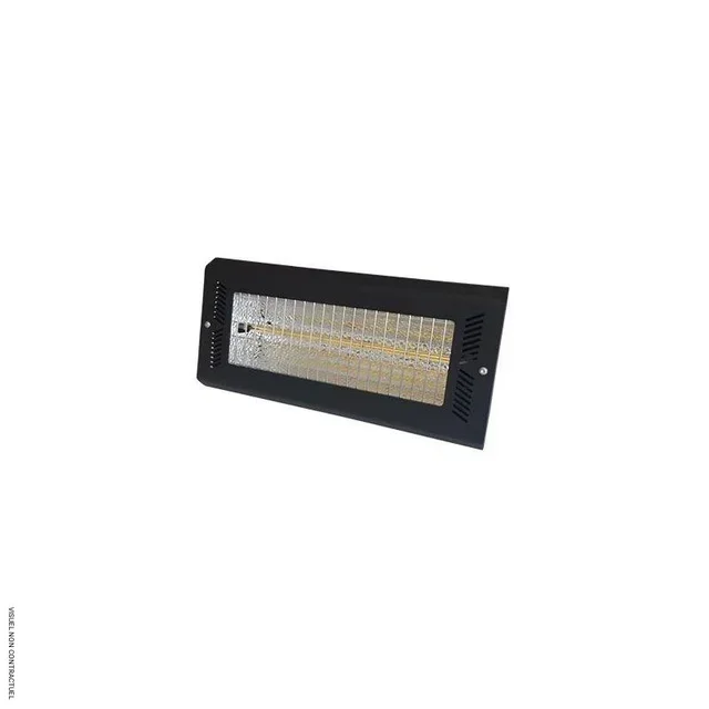 Émetteur infrarouge industriel FRICO IRCFC 15B54 noir IP54 pour chauffage ciblé
