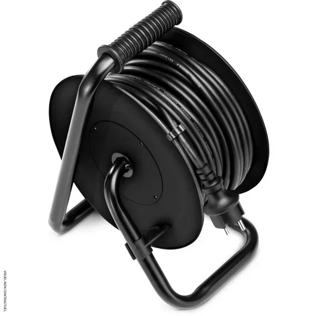 Enrouleur câble 20m 4 prises IP44 Trotec PVD1EU chantier