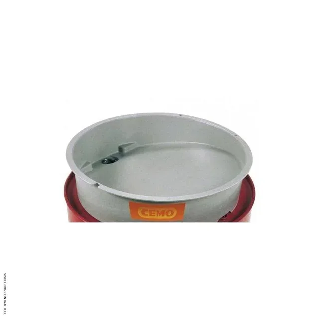 Entonnoir PFV CEMO pour fût acier 200L avec filtre 2 mm