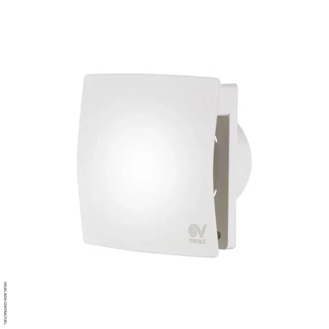 Extracteur d'air Flexo Evo XEFT120 tempo Vortice blanc IP45 silencieux