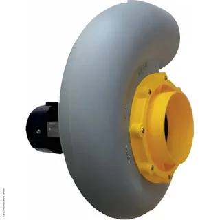 Extractor centrífugo Polypro VCPM15 Axelair 270mm monofásico polipropileno industrial