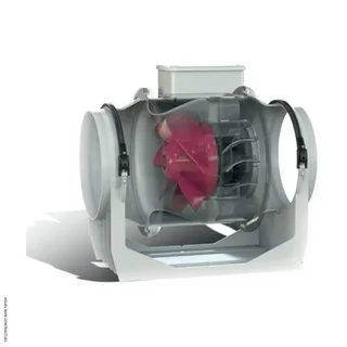 Extracteur hélico-centrifuge temporisé LINEO XLT160 Ø156mm VORTICE-AXELAIR