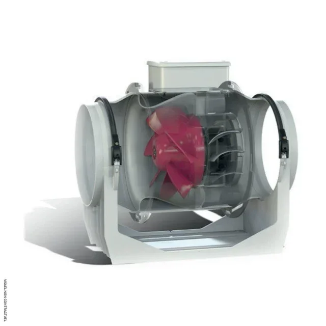 Extracteur hélico-centrifuge temporisé LINEO XLT200Q VORTICE Ø196 mm 700-950 m³/h