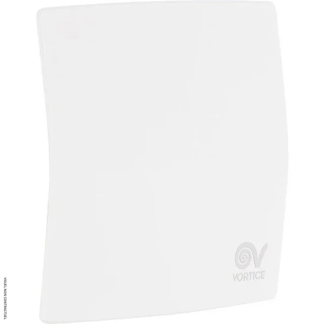 Glatt weiße Vortice Axelair Design Fassade - moderne Lüftung