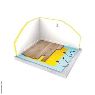Film chauffant parquet flottant 276W FSOL554 FRICO 5,4m²