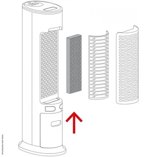 Filtro evaporatore PAE 30 - TROTEC - Nido d'ape