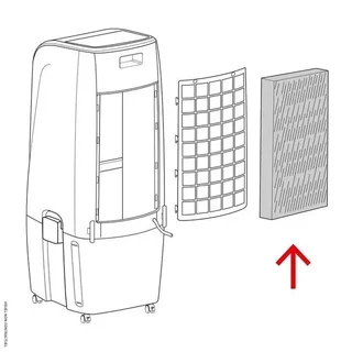 PAE 51 TROTEC Evaporator Filter - Original Spare Part