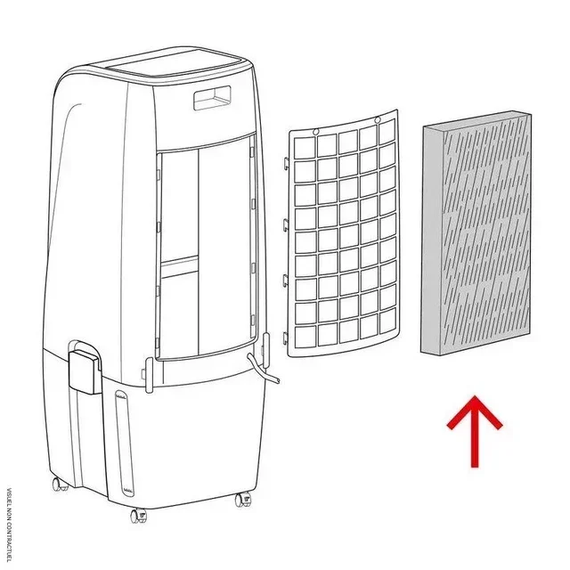 PAE 51 TROTEC Evaporator Filter - Original Spare Part