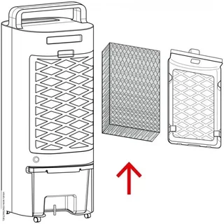 TROTEC PAE 11/12 Evaporative Filter - Honeycomb Replacement Pad