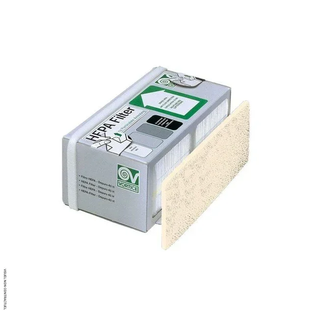Filtro HEPA 14 para purificador de aire Vortice Depuro Plus PUR230/PURE230 repuesto