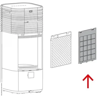Trotec PAE 49/50 Replacement Filter for Air Purifier