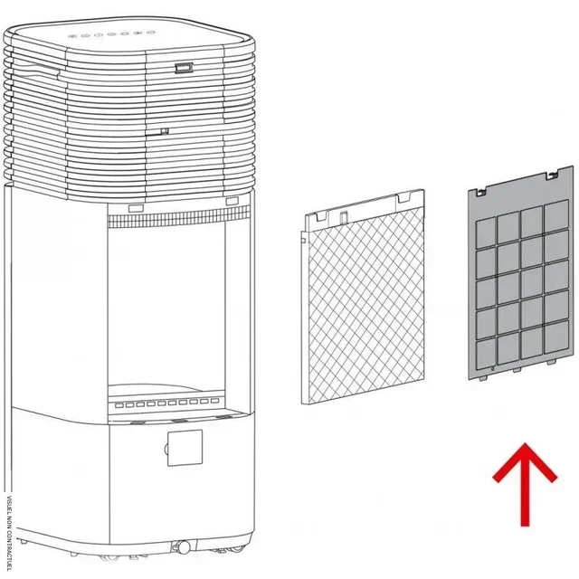 Trotec PAE 49/50 Replacement Filter for Air Purifier