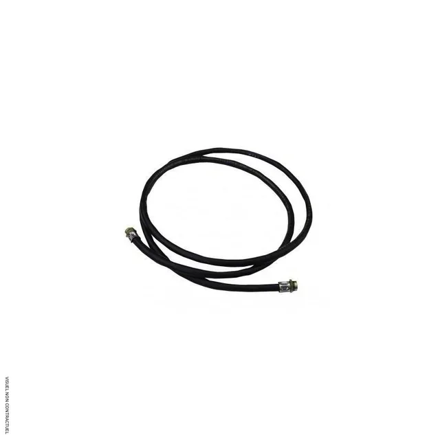 Flexible DN19 10m raccord mâle 1" double CEMO - tuyau distribution caoutchouc haute résistance