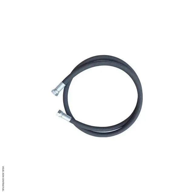 Flexible distribution DN19 10m raccords F1" CEMO - tuyau caoutchouc 10 mètres