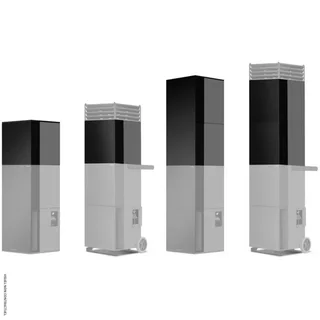 FlowExtender Silence+ weiß 50 cm für TAC Trotec Luftreiniger