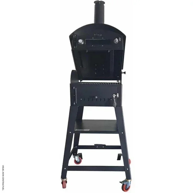 Four à pizza 2 en 1 barbecue VULCANO Tradi BBQ extérieur bois