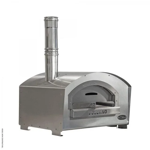 Four à pizza Vulcano TAAL bois pellets 37x33 cm extérieur