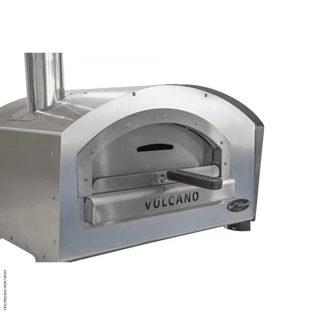 Four à pizza Vulcano TAAL bois pellets 37x33 cm extérieur