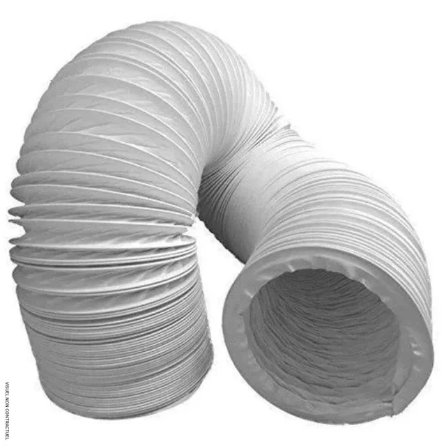 120mm x 3m Cold Air Duct - Flexible HVAC Ventilation Hose for Air Conditioning
