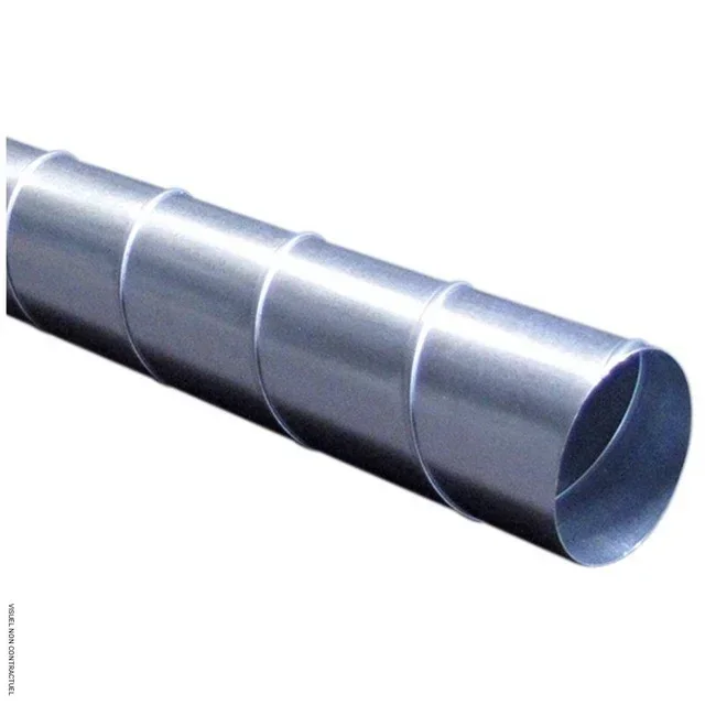 Conducto recto de acero galvanizado Ø315mm L1m SOVELOR-DANTHERM