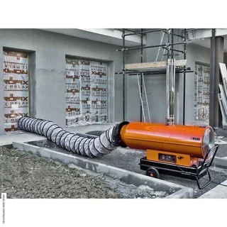 Flexible ducting 6m Ø510mm with SPLUS clip for ventilation