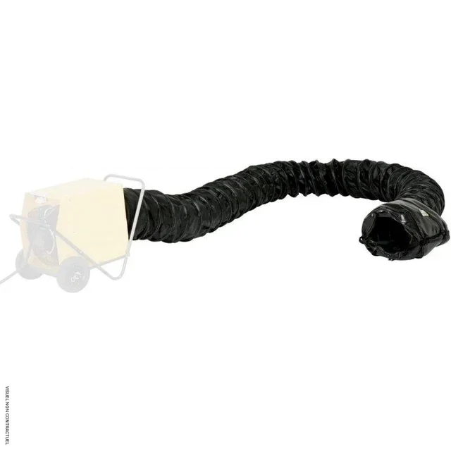 Gaine tissu spirale Ø 610 mm chauffage SOVELOR-DANTHERM
