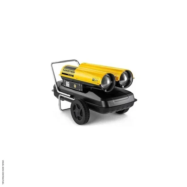 MASTER B 300 Mobile Oil-Fired Hot Air Generator 44-88 kW Construction Site Heater