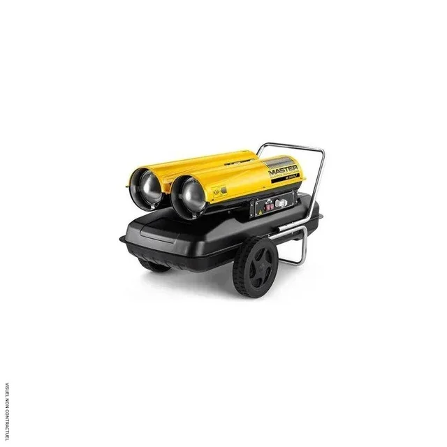MASTER B 300 Mobile Oil-Fired Hot Air Generator 44-88 kW Construction Site Heater