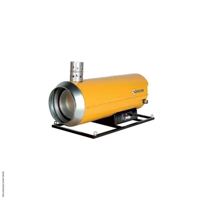 Générateur air chaud fioul suspendu Sovelor BVS 170 48kW combustion indirecte