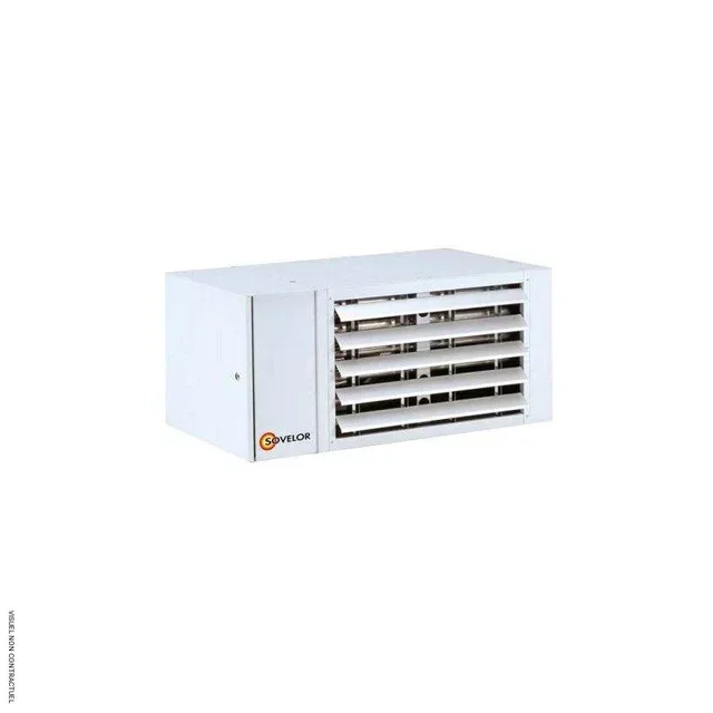 Générateur air chaud gaz 20kW suspendu Sovelor AGSX25 - aérotherme propane atelier garage