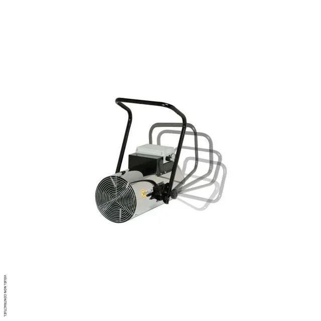 Générateur air chaud suspendu électrique DS15i Sovelor 380V triphasé professionnel