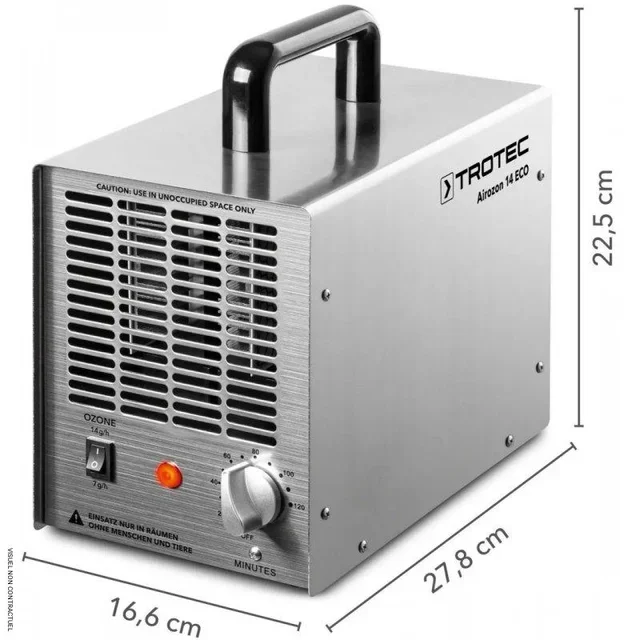Générateur d'ozone Airozon 14 ECO Trotec 7000/14000 mg/h professionnel désinfection