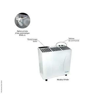 REXAIR R940+ Mobiler Luftbefeuchter 60L/Tag 360m² Professionell Gewerblich Großraum Industrie