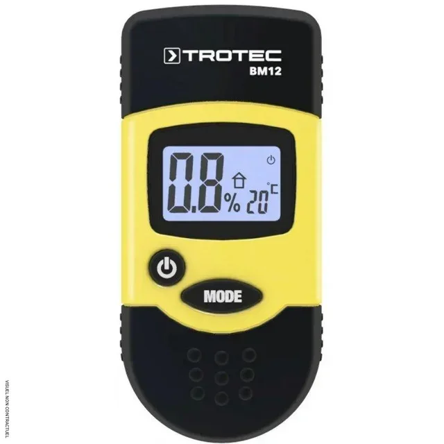 Humidimètre bois béton BM12 TROTEC mesure précise