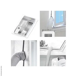 Kit calfeutrage fenêtre AirLock 100 Trotec 4m pour climatiseur mobile monobloc