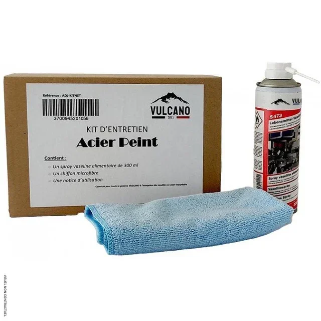 Kit entretien four acier peint VULCANO - accessoires complets