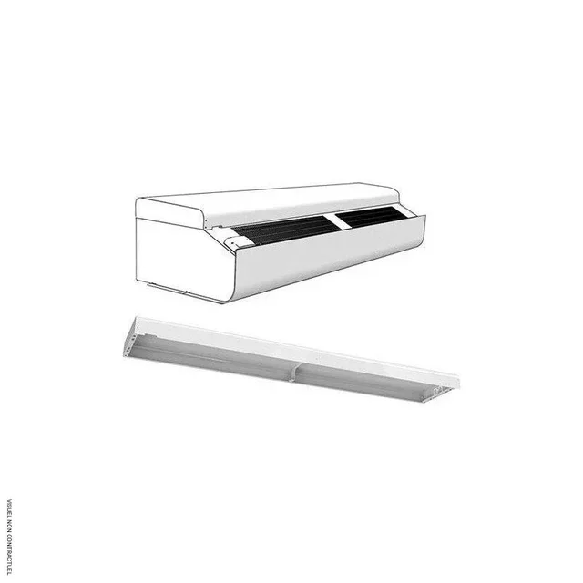 Kit finition mural PA3DW20 FRICO - Installation discrète consoles PA34WB