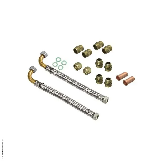 Kit raccordement hydraulique aérotherme WCK4FH Frico 350mm