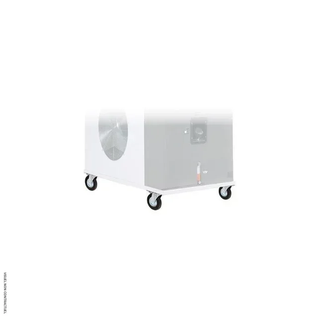 Kit de ruedas COMPAC F3 para generador de aire caliente diésel SPLUS - Movilidad en obra