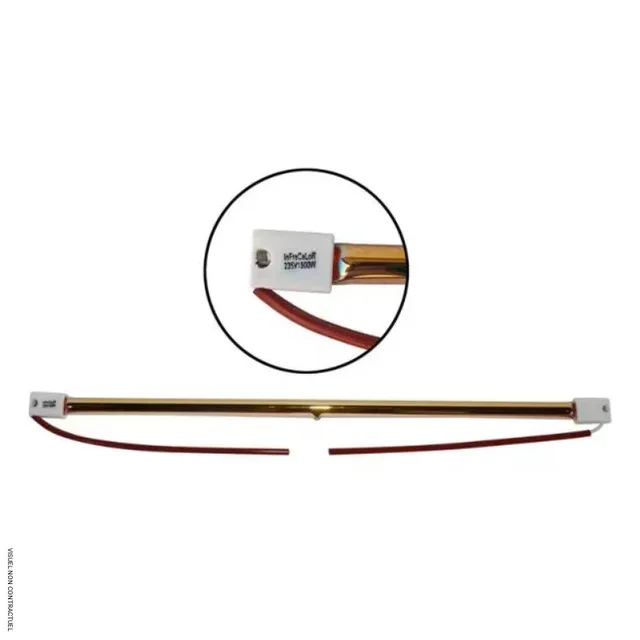 Lampe halogène SK15 1500W Star Progetti culot infrarouge