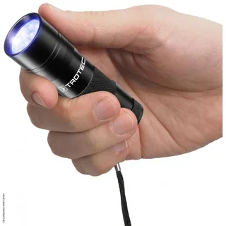 Lanterna UV Trotec 6F 12 LED 365nm 1000mW portátil luz negra